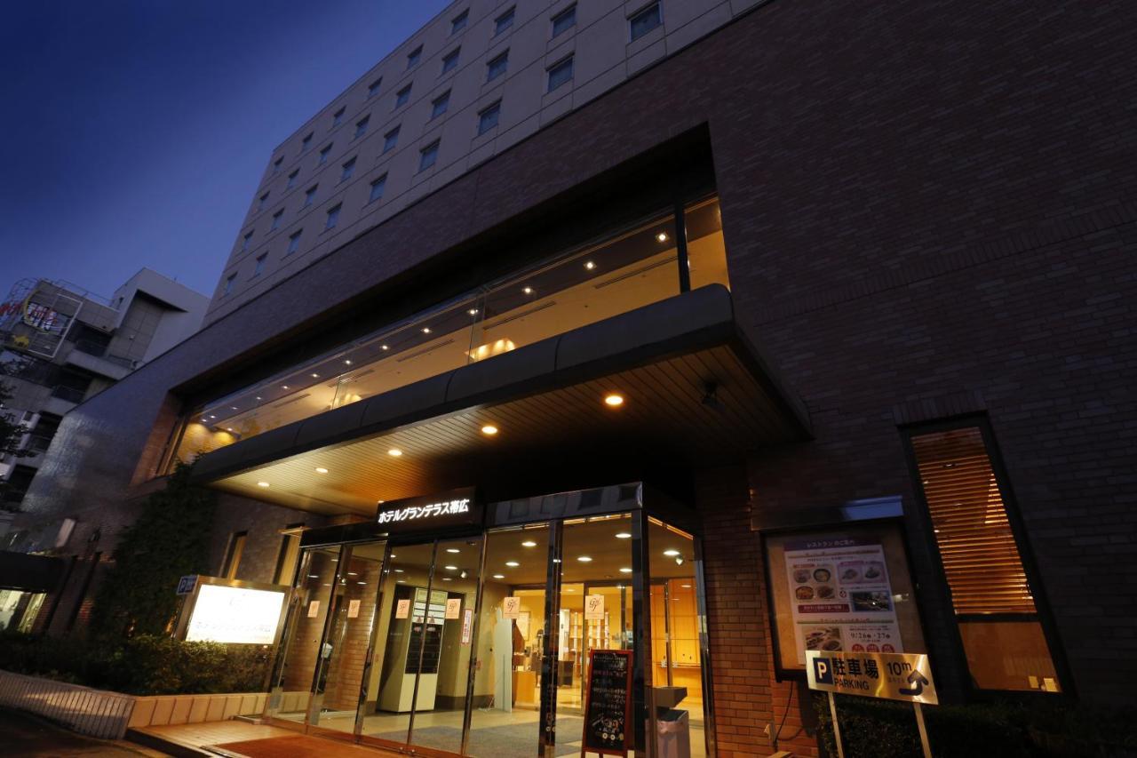 Hotel Grand Terrace Obihiro Exteriör bild