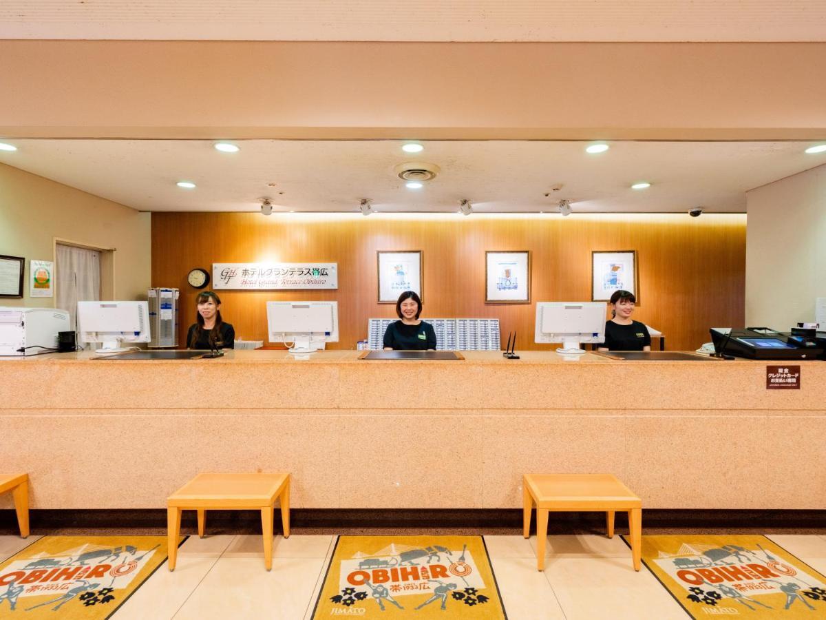 Hotel Grand Terrace Obihiro Exteriör bild