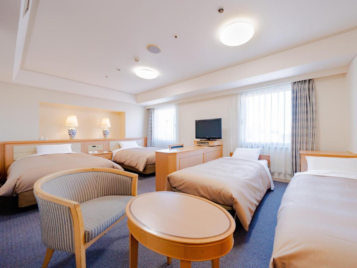 Hotel Grand Terrace Obihiro Exteriör bild