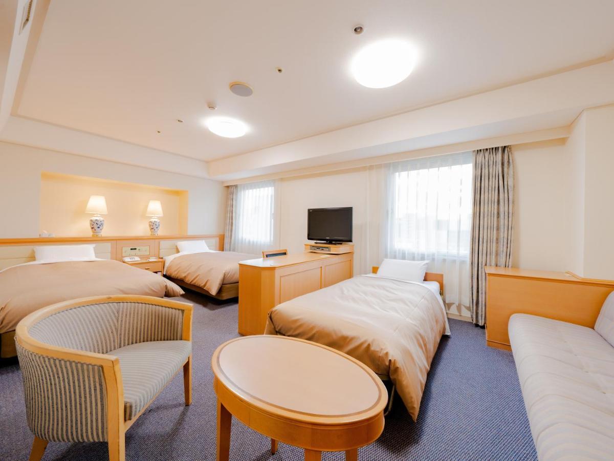 Hotel Grand Terrace Obihiro Exteriör bild